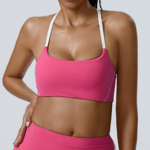 Fabriqué au Pakistan Femmes Sport Soutien-Gorge Active Wear Sport Soutien-Gorge Spandex Polyester Une Épaule Crop Sport Soutien-Gorge 2025 - Product Image 2