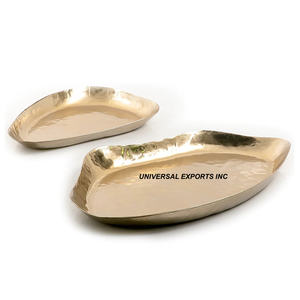 Juego hecho a mano de tres bandejas rectangulares de chocolate, Nuevas bandejas de lujo para servir - Product Image 6