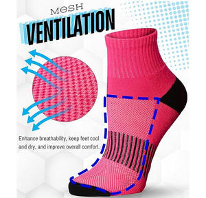 <b>Mens</b> Rash Guard Comfortable Soft Breathable Durable High Quality Quick Dry Eco-Friendly Cartoon Pattern Sports <b>Socks</b> - Product Image 4