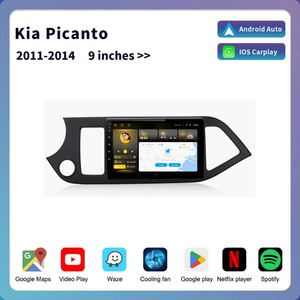 Reproductor de radio para coche aplicable a KIA Morning Car Control central Android Navigation Wireless Carplayer - Product Image 2