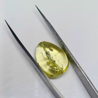 Perles de pierres précieuses en quartz citron naturel sculptées en forme de coquille d'escargot 18x10mm, sculptées à la main, vente en gros