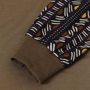 Sweatshirts thermiques à manches longues pour hommes Sweat-shirt personnalisé en polaire épaisse avec motif imprimé Fourniture en gros - Product Image 4