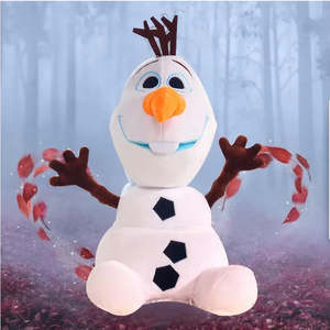 Peluche de Olaf de Disney, Muñeco Adorable con Forma de Muñeco de Nieve Kawaii de la Serie de Películas Frozen - Product Image 3