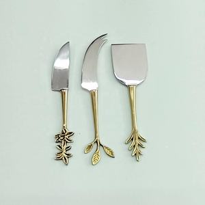 ชุดเครื่องตัดชีสดีไซน์สวยที่จับรูปต้นปาล์มทองคำเปลวและดีไซน์อื่นๆอีกมากมาย - Product Image 1