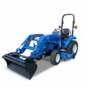 Tractor Cortacésped Industrial de Grado Superior 2025 L S con Cargador Frontal e Implementos de Retroexcavadora, Motor Diésel, Caja Recolectora de Césped de 250L - Product Image 1