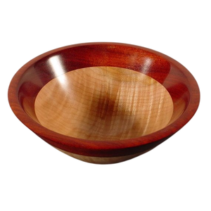 Tazón de Madera Maciza Natural, Plato Redondo Hecho a Mano para Aperitivos, Frutas y Decoración para la Mesa de Comedor - Product Image 1