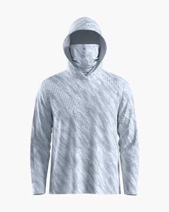 Sudadera con capucha de pesca de rendimiento de poliéster de secado rápido con impresión por sublimación de alta calidad OEM 2025 Upf 50 camisa de pesca con capucha deportiva - Product Image 5