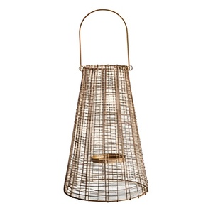 Hecho EN LA India, linterna de alambre de Metal hecha a mano, tarro de vela, estampado elegante, antiguo, diseñador moderno, decoración única para el hogar, boda, 2024 - Product Image 2