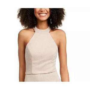 ชุดราตรีเด็กผู้หญิง City Studios รุ่น Silver Shimmer Halter ยาวถึงพื้น ไซส์ XS สำหรับงานเลี้ยงอย่างเป็นทางการ ประดับเลื่อม ทรงเข้ารูป เอวธรรมชาติ 13 - Product Image 2