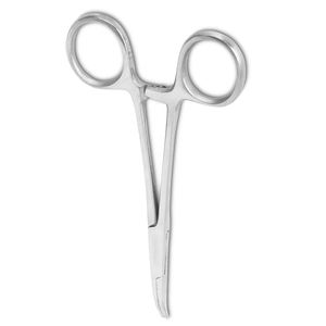 MEDIHEAL SURGICAL CORPORATION Pinces de pêche en acier inoxydable 5,5 pouces, pinces hémostatiques courbées dentelées, forceps moustiquaire de classe I - Product Image 4