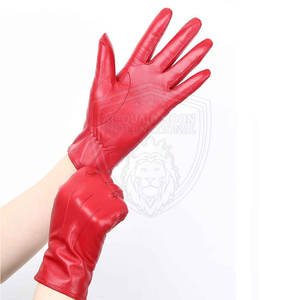 Guantes de cuero sensibles al tacto con guantes de cuero duraderos y elegantes con agarre mejorado y comodidad ligera - Product Image 2