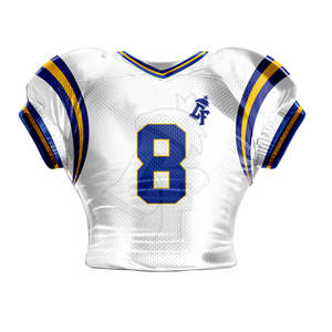 Uniforme de fútbol por sublimación americano fabricado en Pakistán para hombres materiales transpirables y ligeros a la venta - Product Image 5