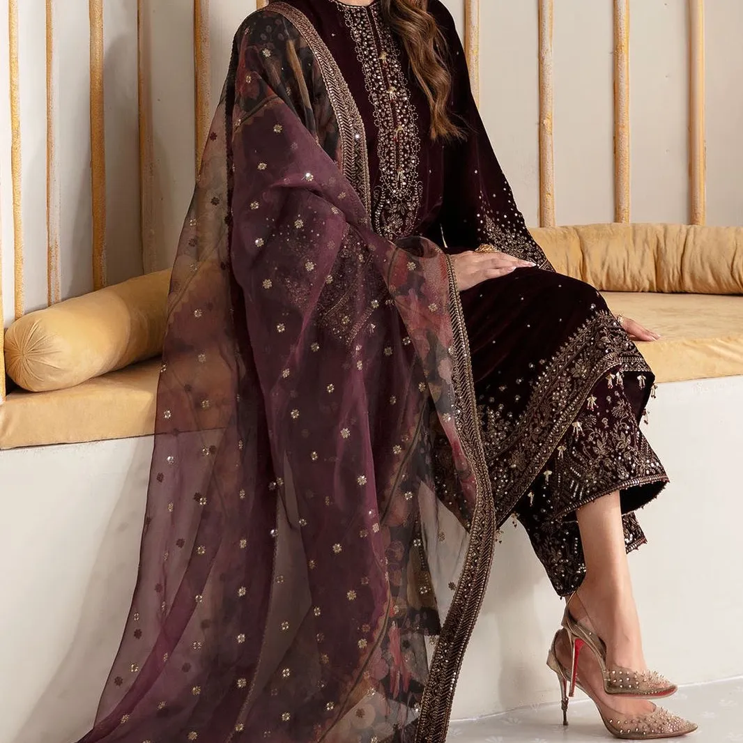 Festive Occasion Dresses Stylish Party Dresses Pakistani and Indian style clothing bridalwear dresses partywear