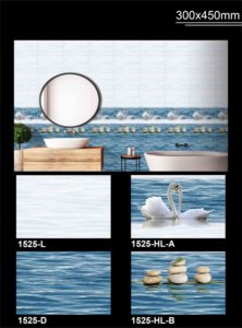 Carreaux muraux en céramique rustique moderne 12x18 Digital Glaze 30x45mm 300x450mm Matt Elevation Look for House Exterior Floor Solid - Product Image 6