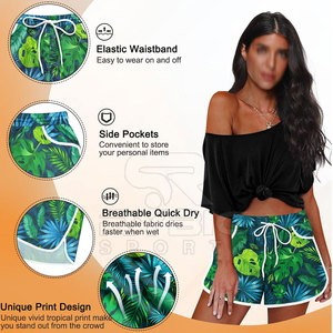 Custom Logo Printing Quick Dry <b>Women</b> Printing <b>Shorts</b> Breathable Outdoor Beach <b>Swim</b> Trunks Casual Sportswear - Product Image 6