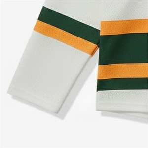 Maillot de hockey sur glace personnalisé par sublimation – Logo, nom d'équipe, numéros, couleurs personnalisables – Respirant, 100 % polyester – Design prêt à l'emploi en usine - Product Image 5
