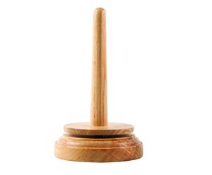 ผู้ถือเส้นด้ายไม้ที่มีกลไกบิดคลาสสิกผู้ถือไม้แฟนซี - Product Image 6