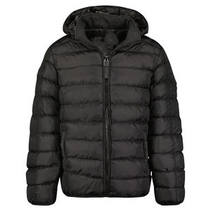 Trendy Everydaywear Elastic Cuffs Quilted Hooded <b>Puffer</b> Zipper <b>Jacket</b> For Men Exclusive Lightweight Warm Outdoorwear <b>Jacket</b> - Product Image 1
