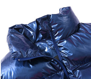 Vestes pour hommes Veste matelassée d'hiver à la mode décontractée pour hommes Blousons bombardiers et manteaux - Product Image 4