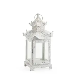 2025 China Temple Head Shape Metal <b>Candle</b> Holder <b>Lantern</b> Waterproof Handmade Durable for Home and <b>Outdoor</b> Decorations - Product Image 1
