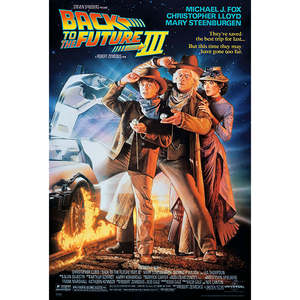 Modern Style Back to the Future <b>Poster</b> Made of Paper for Wall Decor - Product Image 2