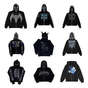 Sudadera con Pedrería para Hombre, Fabricada en Pakistán, Venta al por Mayor, Sudadera Básica de Algodón Mezclado para Hombre - Product Image 4