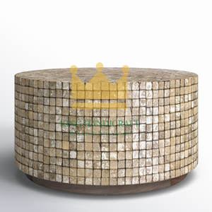 Mesa de centro con Incrustaciones de nácar hecha a mano, muebles con incrustaciones de concha de lujo personalizados de Vietnam - Product Image 4