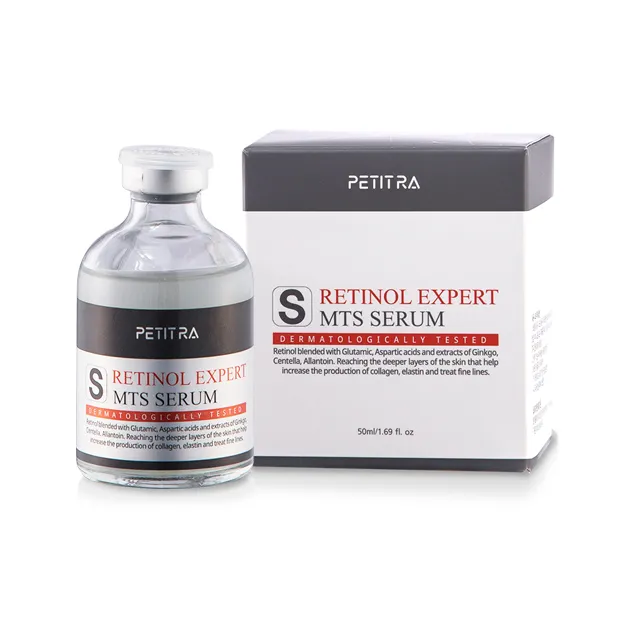 YEONJE PETITRA Retinol Expert MTS Serum 50ml beneficial ingredients directly in the skin In Korea Best Selling Product