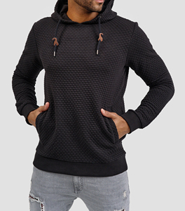 Prix ajustable Sweats à capuche pour hommes Style tendance Nouveauté Qualité supérieure Sweats à capuche pour hommes Vêtements décontractés Capuche unie Service OEM - Product Image 6