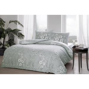 Ensemble de housse de couette simple Lily Gray Taç Ranforce - Product Image 1