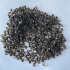 ควอตซ์สโมคกี้ธรรมชาติ 4 มม. ทรงกลมเจียระไนแบบบริลเลียนท์ คุณภาพดีที่สุด พลอยเม็ดเดี่ยวสำหรับทำเครื่องประดับ - Product Image 3