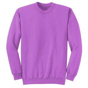 Haute qualité broderie personnalisée français éponge hommes sweat hiver surdimensionné col rond décontracté poids lourd grande taille sweats à capuche - Product Image 3