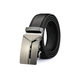 Casual 100% italiano Real sólido cuero de vaca cinturón de cuero de grano completo hombres Jeans cinturón serpiente hebilla cuadrada acero Pakistán - Product Image 5