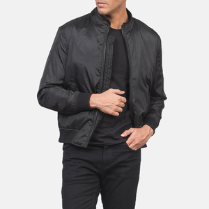Veste en cuir imperméable et lourde pour hommes, style unique, mode avec tissu en cuir original et logo à l'avant, meilleure qualité - Product Image 1