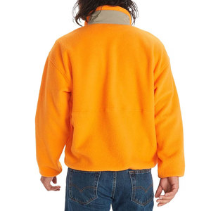 Usine directe de haute qualité hommes polaire veste couleurs personnalisées toile tissu support haute rue hiver poche décoration pour - Product Image 3