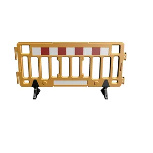 Barrière de sécurité Wesure S2421 en plastique HDPE robuste de 2 mètres, fonction d'avertissement d'urgence - Product Image 2