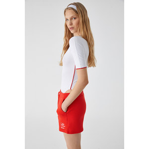 ETHIQUET MOGSUS Body slim à col rond et manches courtes avec boutons-pression pour femme - Product Image 4