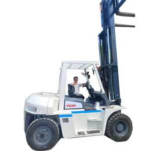 Chariot élévateur TCM 70 d'occasion de 2022, 7 tonnes, prix bas, bon état, vente chaude, boîte de vitesses, pompe, moteur pour mines, chantiers de construction, ports - Product Image 2