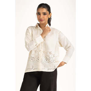 Camisas Casuales de Lino 100% de Corte Regular WM-CS-SS25-414, Elemento de Moda Sencillo, Estilo Simple - Product Image 3