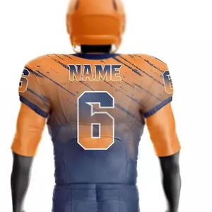 Unique Style <b>Men</b> Wear Fashionable Sports Team Wear American Football Tops <b>Men's</b> American Football Jersey - Product Image 5
