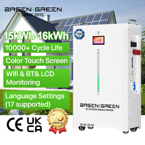 Arabic 16kwh 51.2V 300ah 314ah 330ah 48V 300ah 320ah LFP pin treo tường LiFePO4 Pin <span class=keywords><strong>Lithium</strong></span> 6000 chu kỳ - Product Image 1