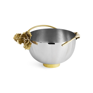Classic Rose Gold Metal Serving <b>Bowl</b> with Floral Design <b>for</b> Wedding Parties Decorative <b>Desserts</b> & Snacks <b>Dessert</b> Display <b>Bowl</b> - Product Image 6