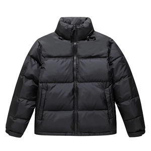 Veste matelassée pour homme au design optimal, avec logo sur le devant, à capuche, respirante, imperméable, épaisse, décontractée, avec logo personnalisé, vêtements d'hiver en gros - Product Image 1