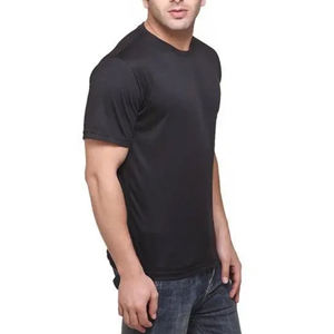 T-shirt en coton de haute qualité pour hommes sur mesure à manches courtes à couleur bloquée en plein air décontracté avant Logo imprimé et brodé BD - Product Image 4