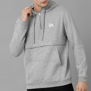 Sweats à capuche pour hommes en coton et polyester de qualité supérieure, légers, avec design personnalisé - Product Image 4