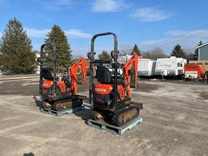 Mini excavatrice Kubota K008 3 Pelle hydraulique sur chenilles compacte haute performance pour la construction et l'agriculture - Product Image 5