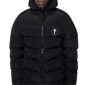 Chaqueta de Invierno Acolchada para Hombre, Personalizable en Color y Talla, con Cuello Alto, Tela de Lona, con tu Logotipo - Product Image 3