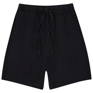Shorts 100% coton, molleton sport, tissu éponge français, respirant, short de sport pour homme, shorts de course à pied - Product Image 4