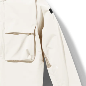 <b>Mens</b> Tactical Hybrid Sweater Jacket Zip Front Utility <b>Pocket</b> Design Knit Back Smart Casual Outdoor Layer - Product Image 3