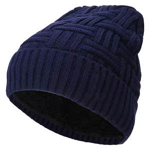 Bonnet en tricot Jacquard Design Personnalisé Femmes Hommes Hiver Bonnet Chaud Jacquard Logo Tricoté Tête de Mort Bonnet Bonnet - Product Image 5